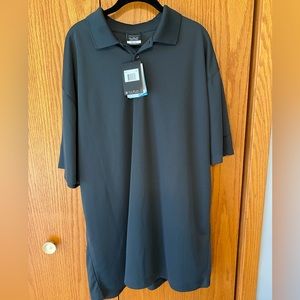 Mens Nike Golf Charcoal Polo NWT